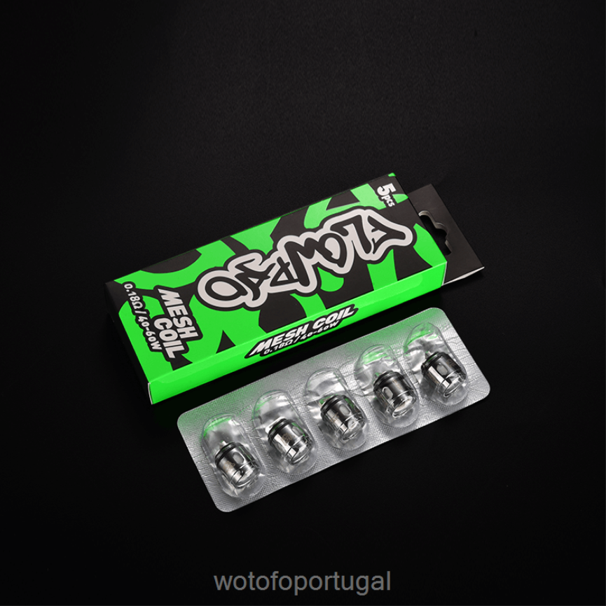 N8J6ZL445 Wotofo FLOW PRO bobina 5 unidades | Wotofo Shop Online