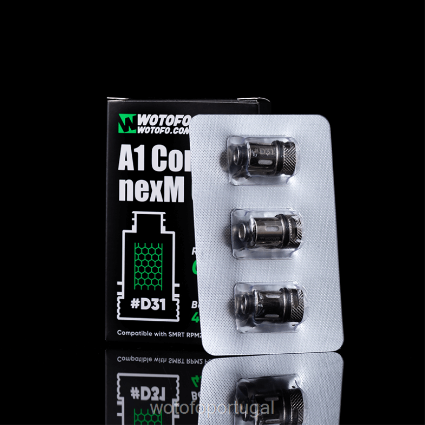 N8J6ZL446 Wotofo SMRT bobina de cápsula rpm2 d31 a1 nexmesh cônico 3 unidades | Wotofo Vape Flavours