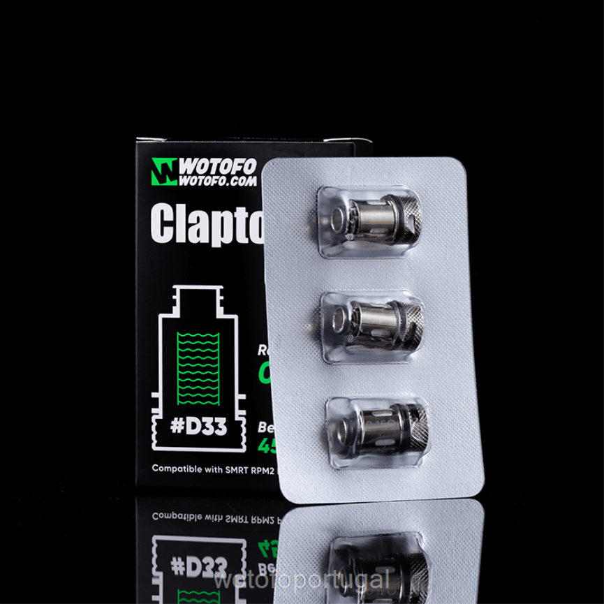 N8J6ZL446 Wotofo SMRT bobina de cápsula rpm2 d31 a1 nexmesh cônico 3 unidades | Wotofo Vape Flavours