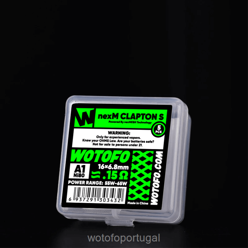 N8J6ZL385 Wotofo NEXMESH bobina de malha nexmesh clapton s 5pcs | Wotofo Shop Online