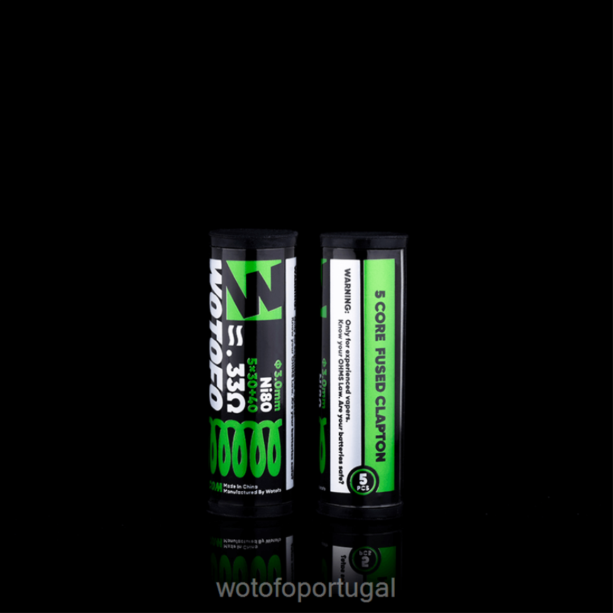 N8J6ZL387 Wotofo bobinas pré-construídas clapton fundido dual core 0,28 ohm 10pcs | Wotofo Price