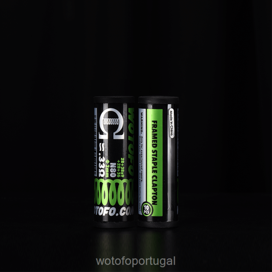 N8J6ZL387 Wotofo bobinas pré-construídas clapton fundido dual core 0,28 ohm 10pcs | Wotofo Price