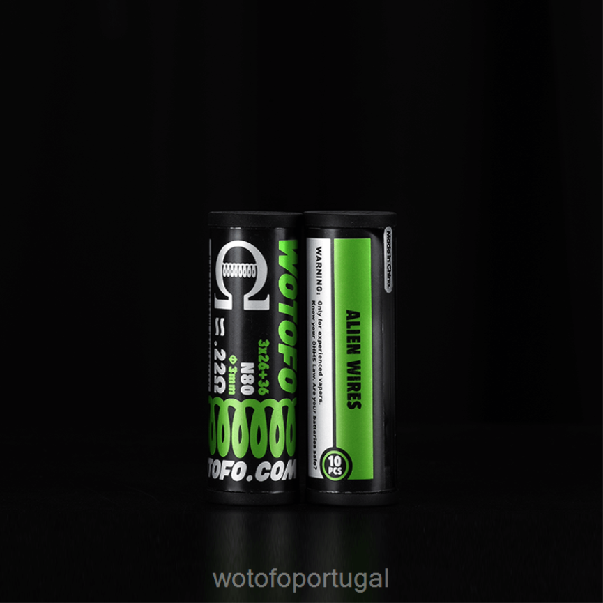 N8J6ZL387 Wotofo bobinas pré-construídas clapton fundido dual core 0,28 ohm 10pcs | Wotofo Price
