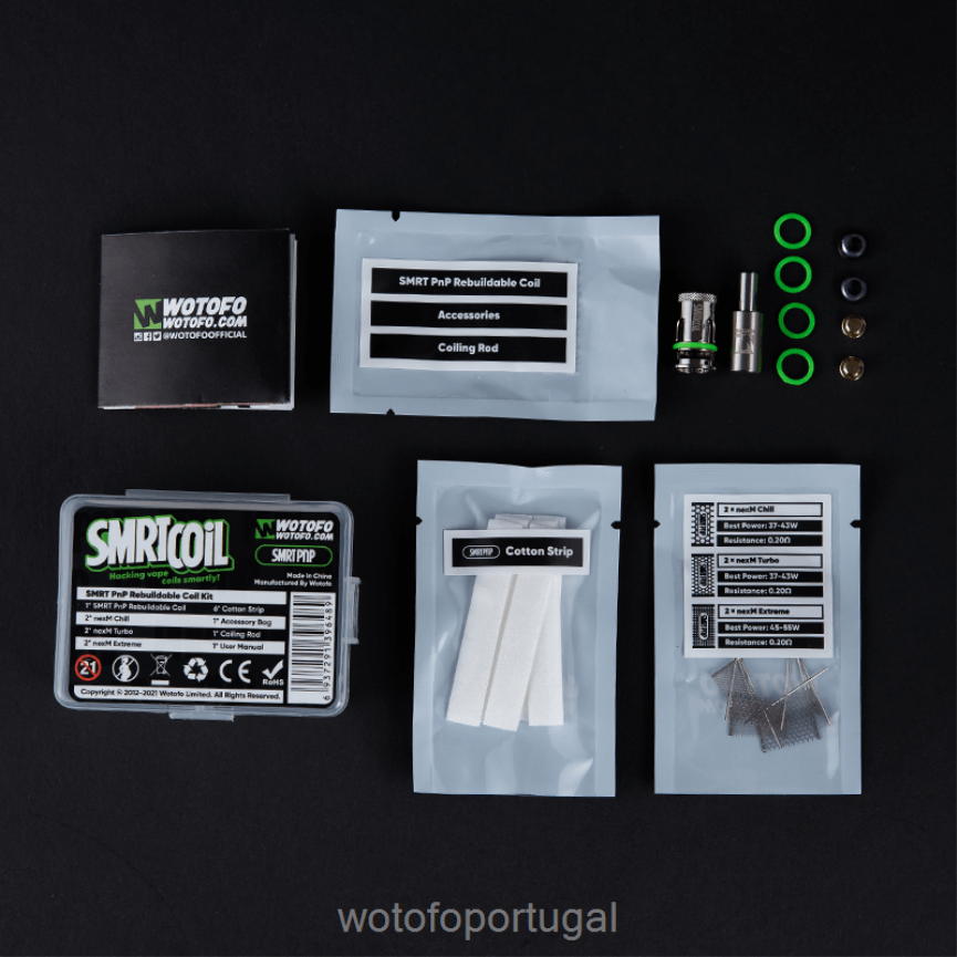 N8J6ZL414 Wotofo SMRT kit de bobina reconstruível kit bebê smrt v8 | Wotofo Cigarro Eletronico