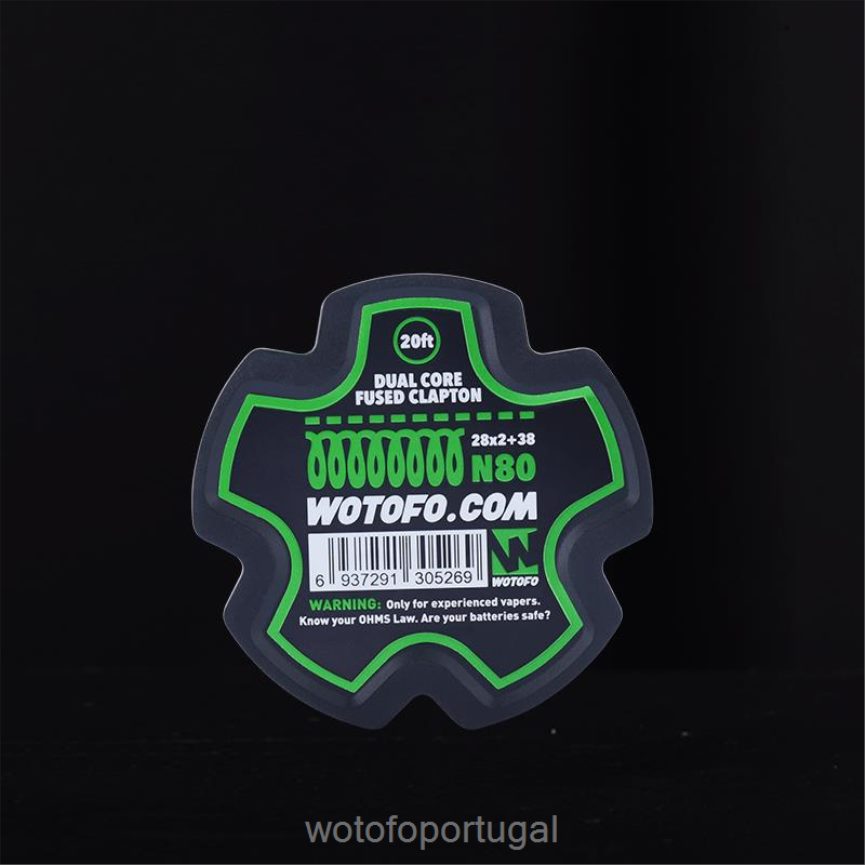N8J6ZL418 Wotofo carretel de fio pré-construído clapton fundido de núcleo duplo - 28 * 2 + 38 | Wotofo Vape Review