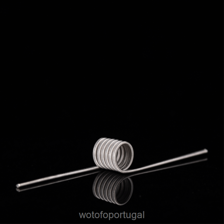 N8J6ZL420 Wotofo bobina pré-construída id clapton fundido de núcleo duplo 0,65 ohm 5 mm 5 unidades | Wotofo Disposable Vape