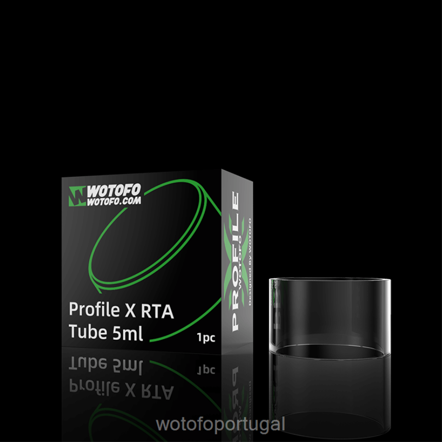 N8J6ZL464 Wotofo PROFILE X tubo do tanque pctg reto 5ml | Wotofo Cigarro Eletronico