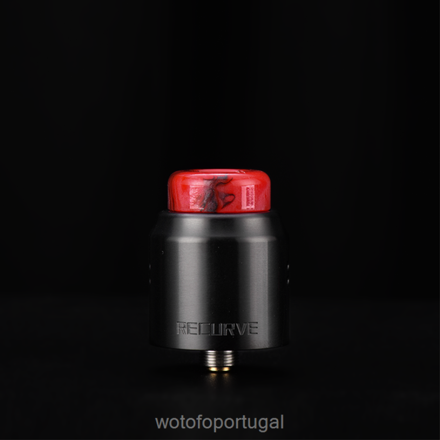N8J6ZL234 Wotofo RECURVE rda dupla preto | Wotofo Cigarro Eletronico