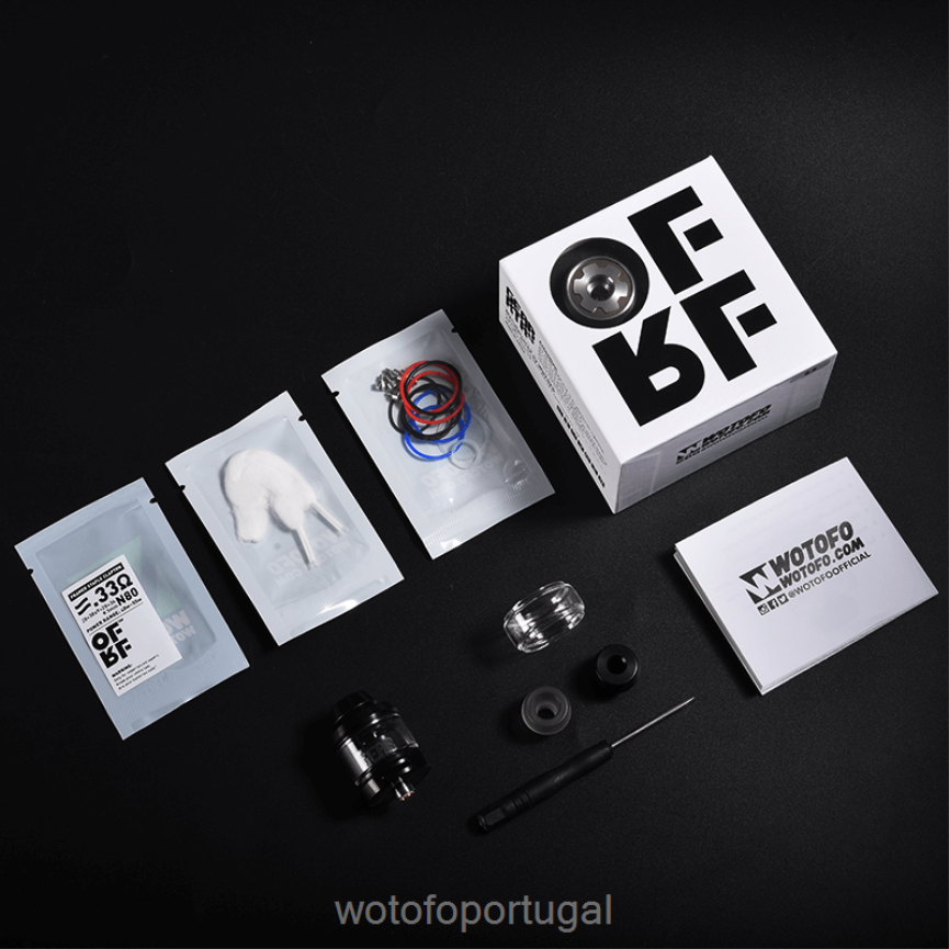 N8J6ZL293 Wotofo engrenagem rta metal de canhão 24mm | Wotofo Flavors