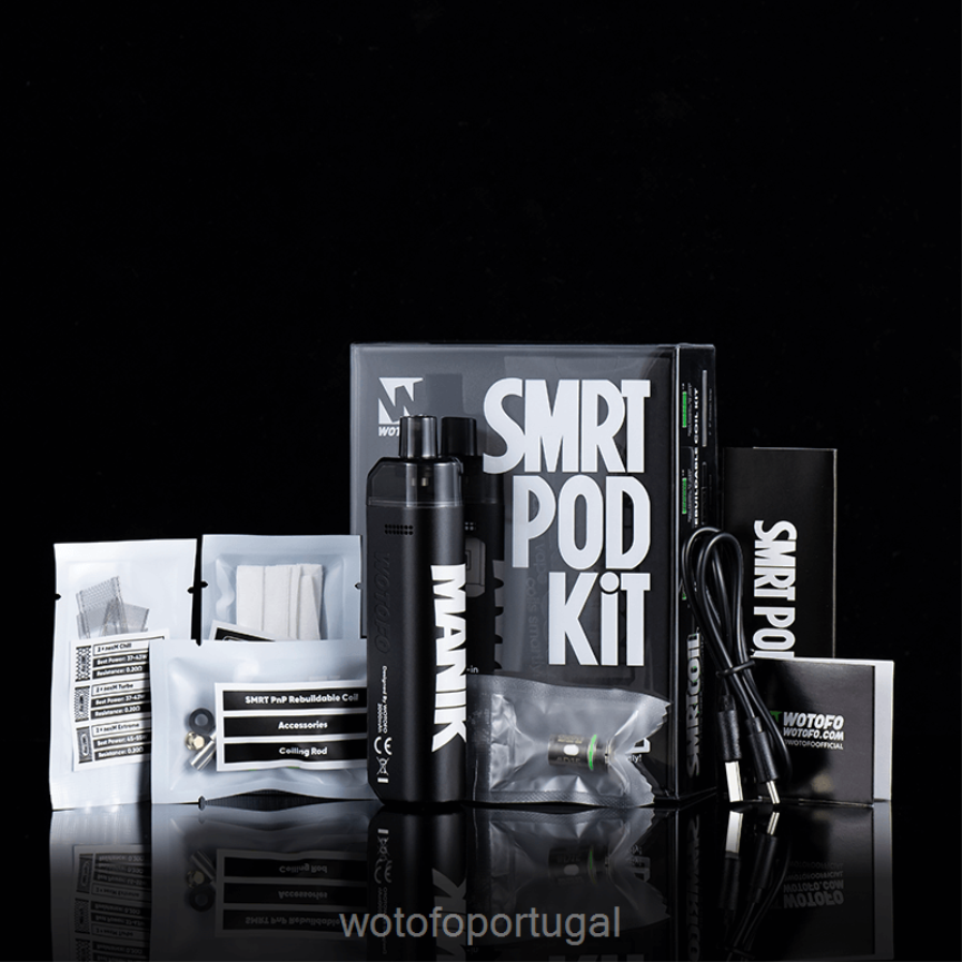 N8J6ZL4 Wotofo SMRT conjunto de cápsulas kit rpm2 preto azul | Wotofo Cigarro Eletronico