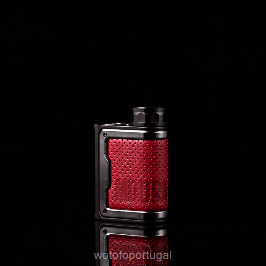 N8J6ZL190 Wotofo MDURA mini mod meio-tom vermelho | Wotofo Disposable Vape