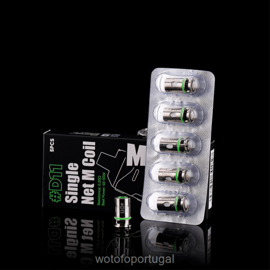 N8J6ZL82 Wotofo MANIK bobina de vagem malha clapton d15 5 unidades | Wotofo Lisbon