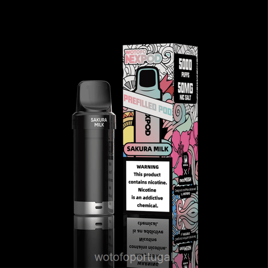 N8J6ZL99 Wotofo NEXPOD cápsula de substituição morango exuberante 20mg | Wotofo E-Cigarette